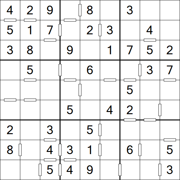 Consecutive Sudoku - Fácil