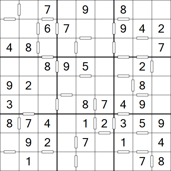 Consecutive Sudoku - Fácil