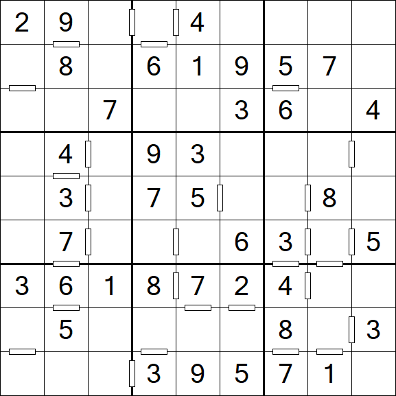 Consecutive Sudoku - Fácil