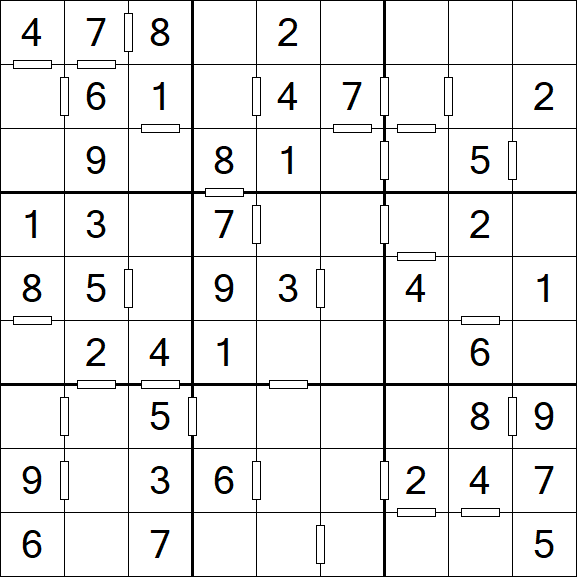 Consecutive Sudoku - Fácil