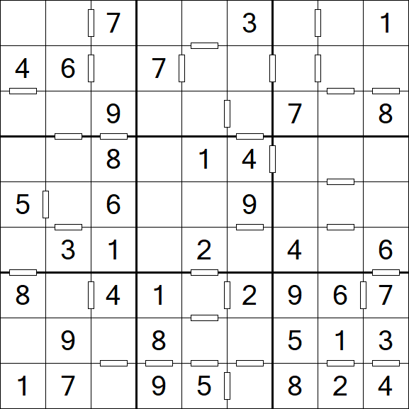 Consecutive Sudoku - Fácil