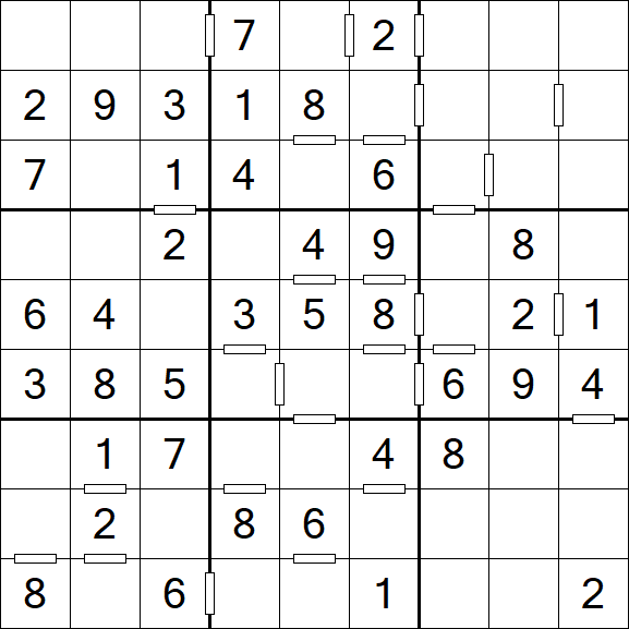 Consecutive Sudoku - Fácil