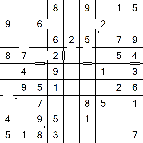 Consecutive Sudoku - Fácil