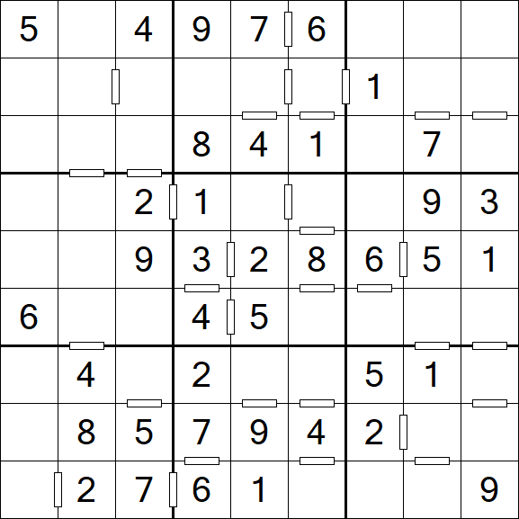Consecutive Sudoku - Fácil