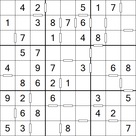 Consecutive Sudoku - Fácil