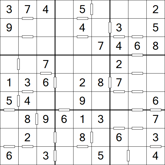 Consecutive Sudoku - Fácil
