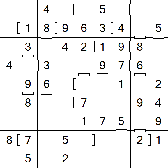 Consecutive Sudoku - Fácil
