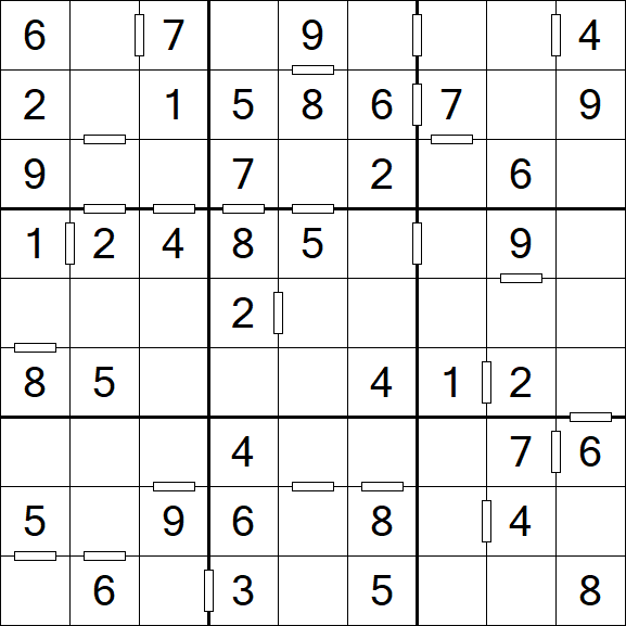 Consecutive Sudoku - Fácil