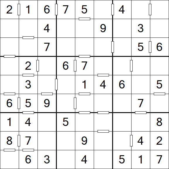 Consecutive Sudoku - Fácil