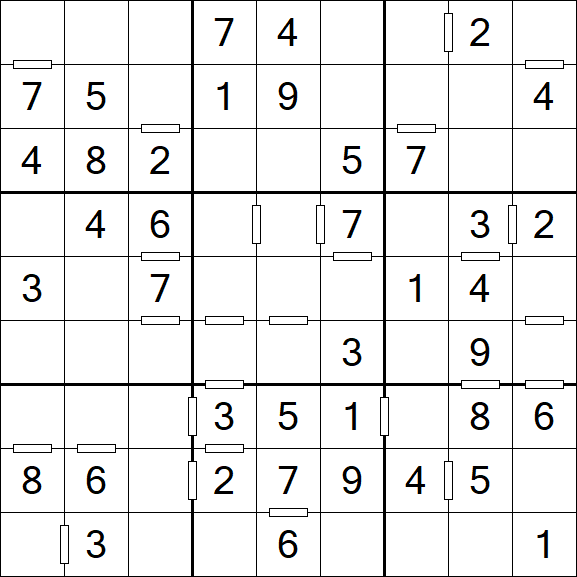 Consecutive Sudoku - Simple