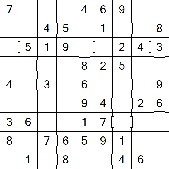 Consecutive Sudoku - Simple