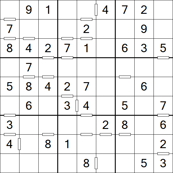 Consecutive Sudoku - Simple