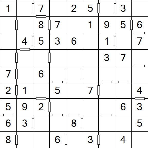Consecutive Sudoku - Simple