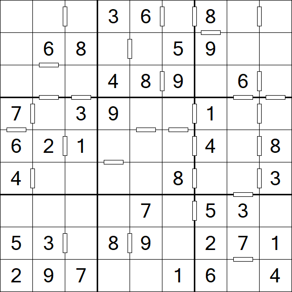Consecutive Sudoku - Simple