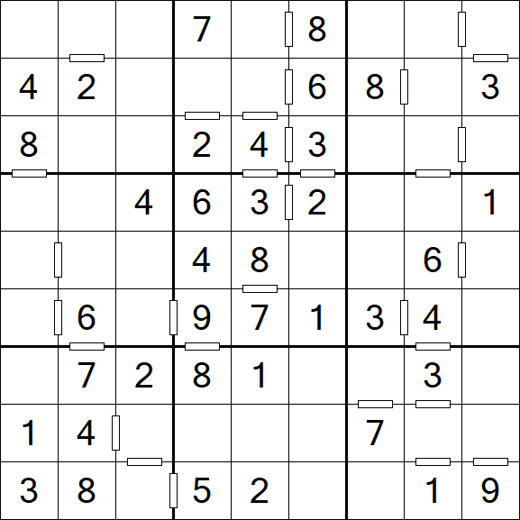 Consecutive Sudoku - Simple