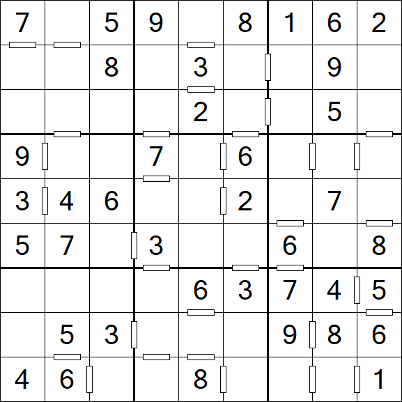 Consecutive Sudoku - Simple