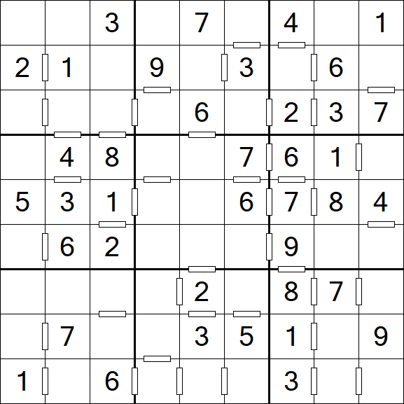 Consecutive Sudoku - Simple