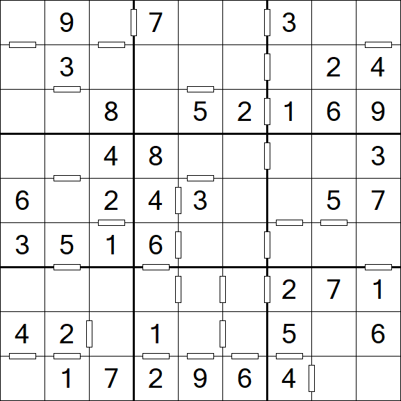 Consecutive Sudoku - Easy