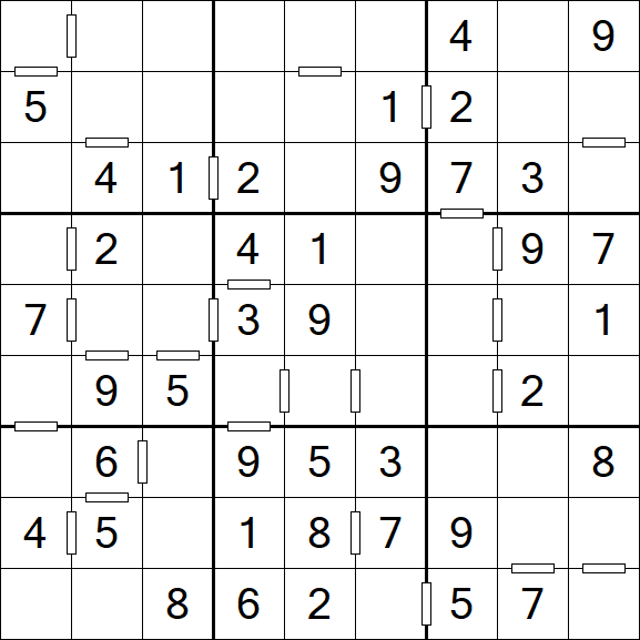 Consecutive Sudoku - Easy