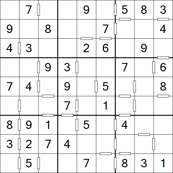 Consecutive Sudoku - Easy