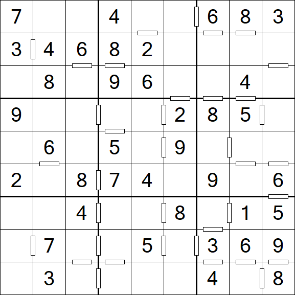 Consecutive Sudoku - Simple