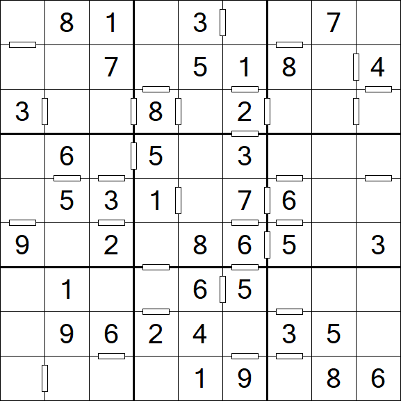 Consecutive Sudoku - Simple