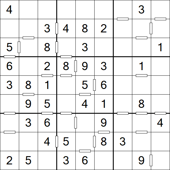 Consecutive Sudoku - Simple