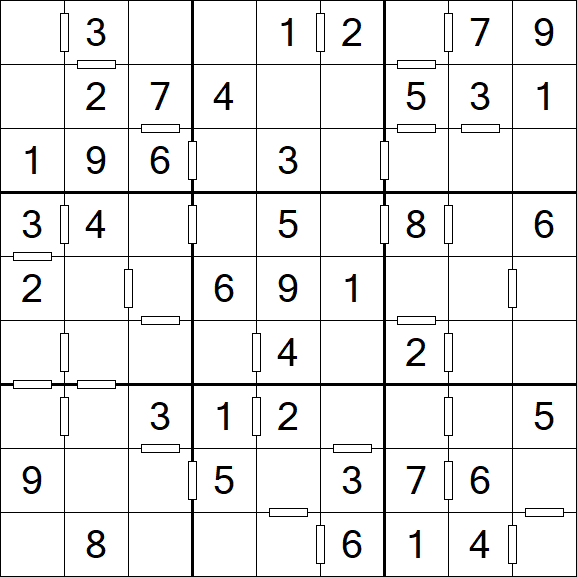 Consecutive Sudoku - Fácil