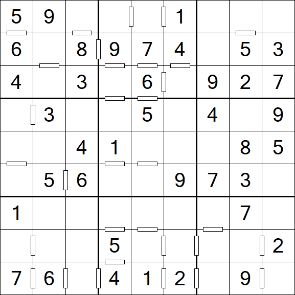 Consecutive Sudoku - Fácil