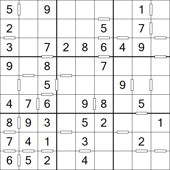 Consecutive Sudoku - Fácil