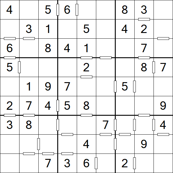 Consecutive Sudoku - Fácil