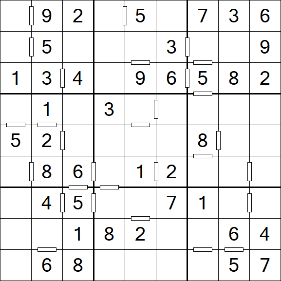 Consecutive Sudoku - Fácil