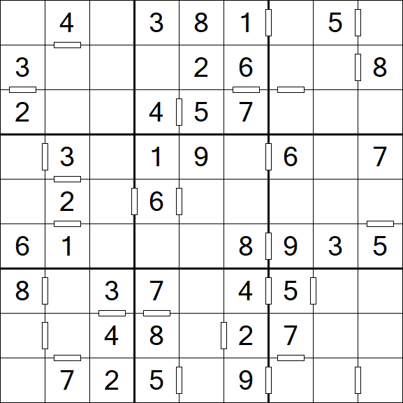 Consecutive Sudoku - Fácil