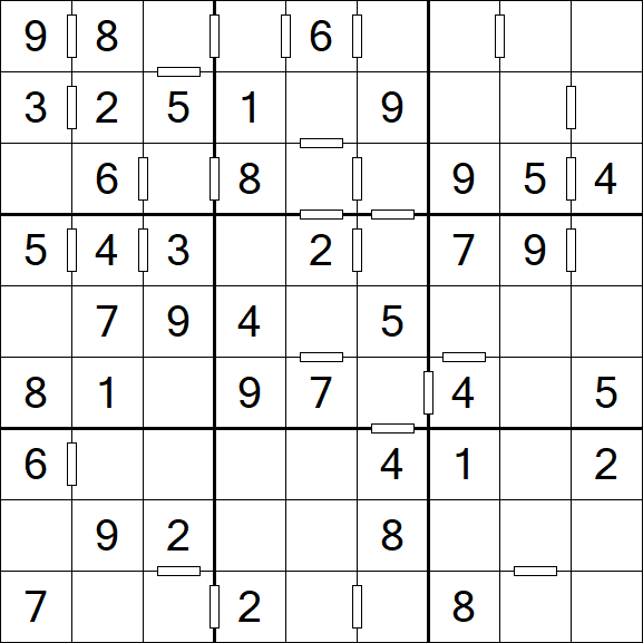 Consecutive Sudoku - Fácil