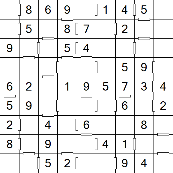 Consecutive Sudoku - Fácil