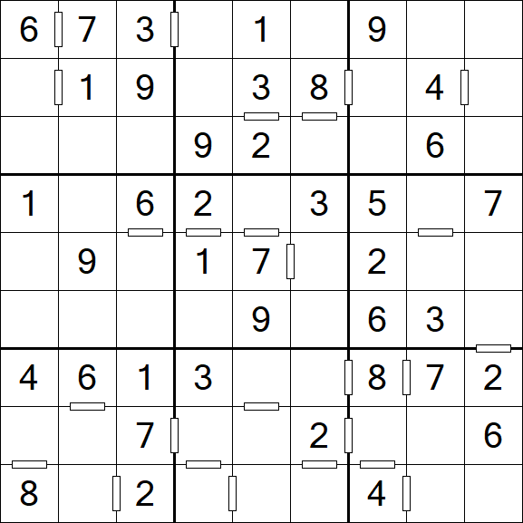 Consecutive Sudoku - Fácil