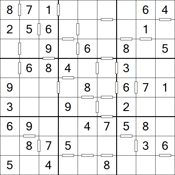 Consecutive Sudoku - Fácil