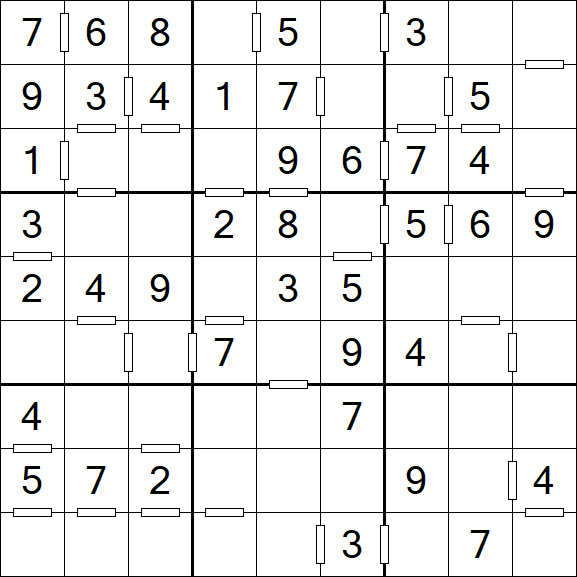 Consecutive Sudoku - Fácil