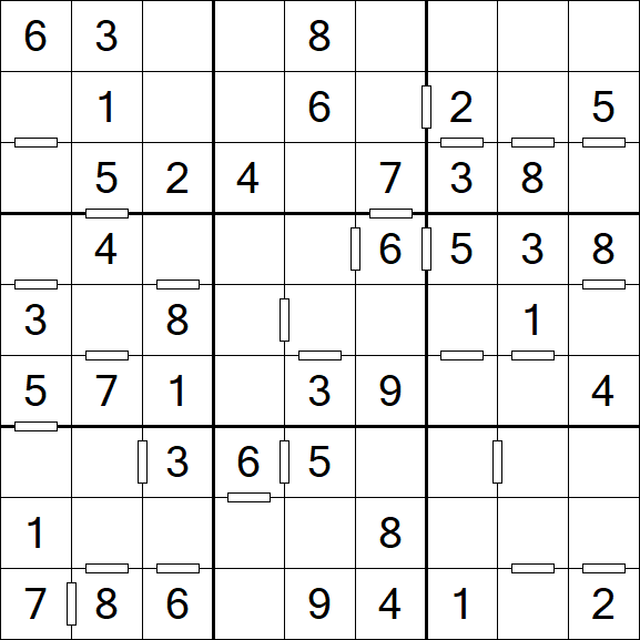 Consecutive Sudoku - Fácil