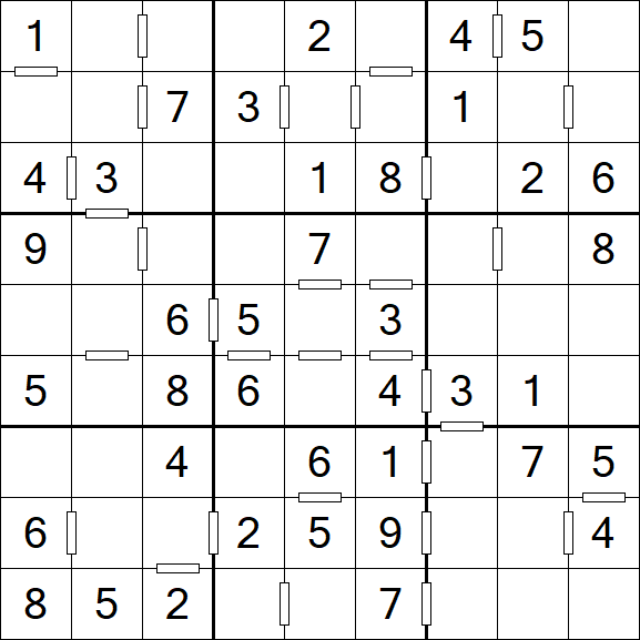 Consecutive Sudoku - Fácil