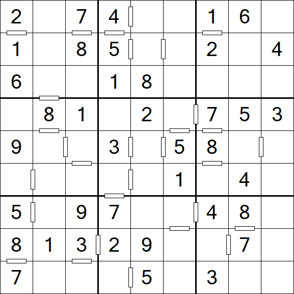 Consecutive Sudoku - Fácil