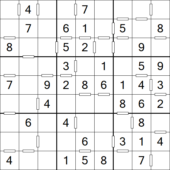 Consecutive Sudoku - Fácil
