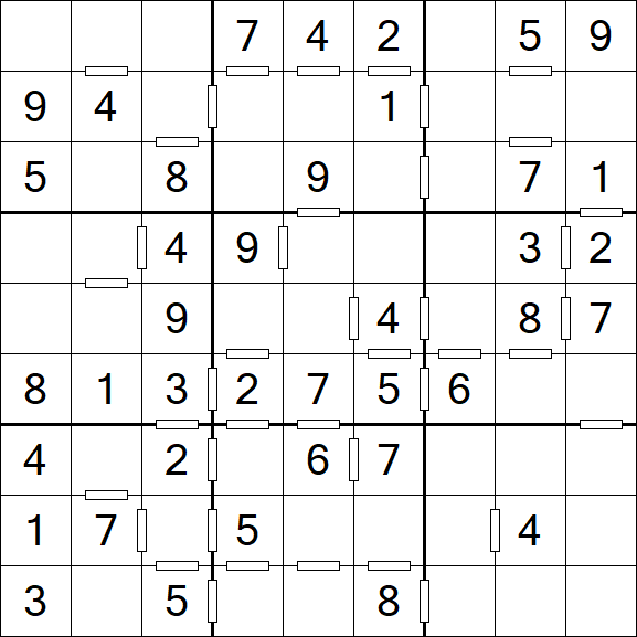 Consecutive Sudoku - Fácil
