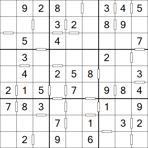 Consecutive Sudoku - Fácil