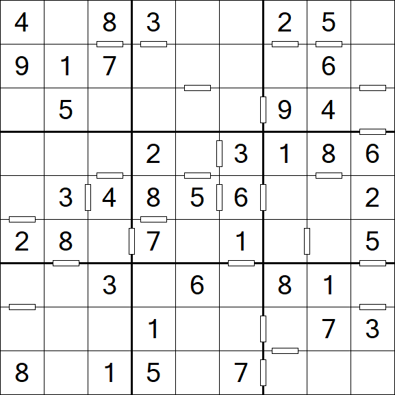 Consecutive Sudoku - Fácil