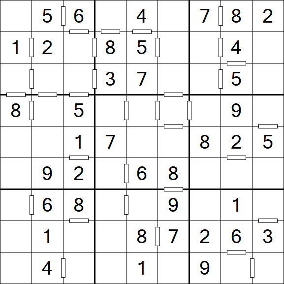 Consecutive Sudoku - Fácil