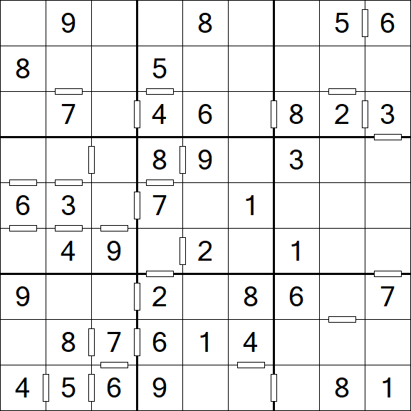 Consecutive Sudoku - Fácil