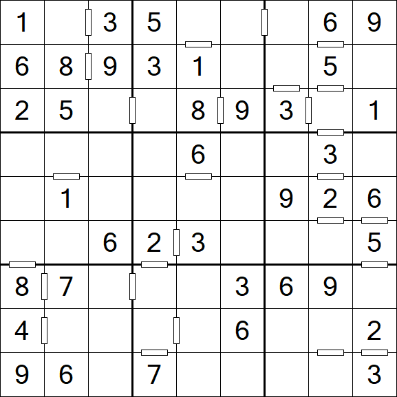 Consecutive Sudoku - Fácil