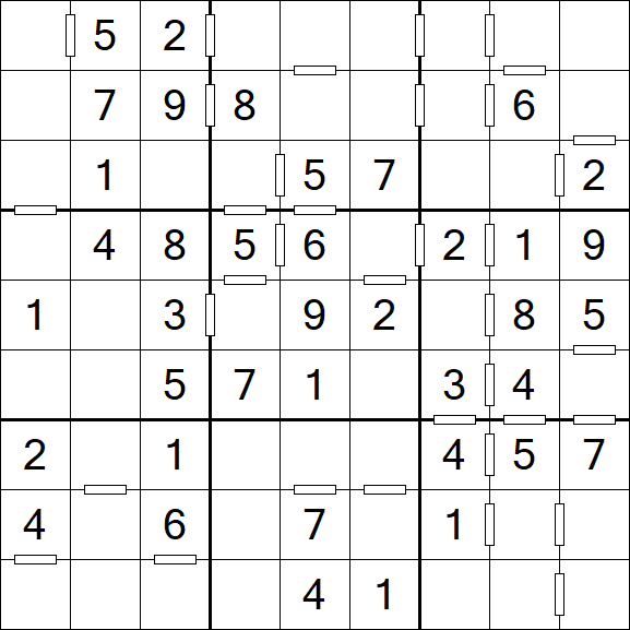 Consecutive Sudoku - Fácil