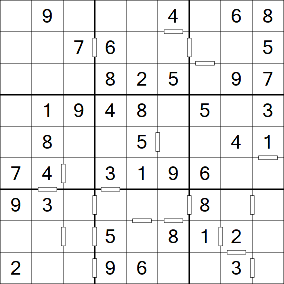 Consecutive Sudoku - Fácil